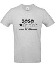 Load image into Gallery viewer, Christmas T-Shirt (Would Not Recommend 2020 - Large Design)