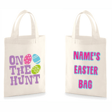 Load image into Gallery viewer, Personalised Easter Egg Hunt Bag