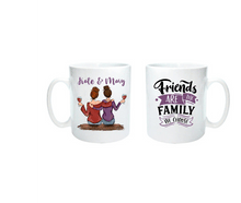 Load image into Gallery viewer, Personalised Friends are Family Friends Mug