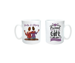 Personalised Friends are a Gift Friends Mug