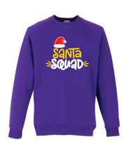 Load image into Gallery viewer, Kids Christmas Sweatshirt (Santa Squad)