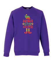 Load image into Gallery viewer, Kids Christmas Sweatshirt (Santa's Little Helper)
