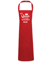 Load image into Gallery viewer, Kids Mini Queen of the Kitchen Apron With Name
