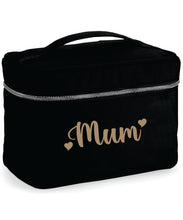 Load image into Gallery viewer, Black Personalised Vanity Case