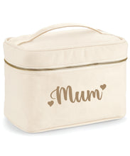 Load image into Gallery viewer, Natural Personalised Vanity Case