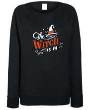 Load image into Gallery viewer, Women&#39;s &quot;The Witch is In&quot; Halloween Sweater
