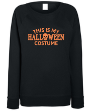 Load image into Gallery viewer, Women's "This is My Halloween Costume" Sweater