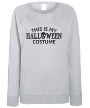Load image into Gallery viewer, Women's "This is My Halloween Costume" Sweater