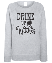 Load image into Gallery viewer, Women's "Drink Up Witches" Halloween Sweater