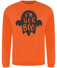 Load image into Gallery viewer, Men's I'm Her Boo Halloween Sweater