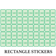 Load image into Gallery viewer, Customised Stickers (Rectangles)