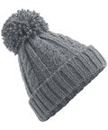 Load image into Gallery viewer, Cable Knit Pom Pom Chunky Beanie
