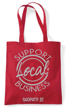Load image into Gallery viewer, Christmas Tote Bag (Shop Local)