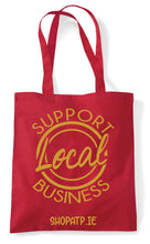 Load image into Gallery viewer, Christmas Tote Bag (Shop Local)