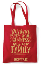 Load image into Gallery viewer, Christmas Tote Bag (Small Business Family)