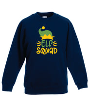 Load image into Gallery viewer, Kids Christmas Sweatshirt (Elf Squad)