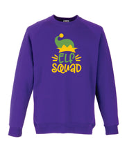 Load image into Gallery viewer, Kids Christmas Sweatshirt (Elf Squad)