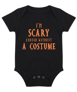 Baby "I'm Scary Enough for Halloween" Vest