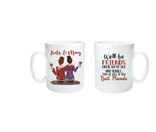 Load image into Gallery viewer, Personalised When We&#39;re Old Best Friends Mug
