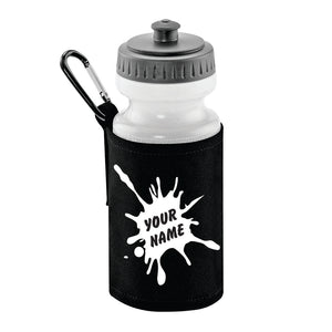 Personalised Water Bottle - Black