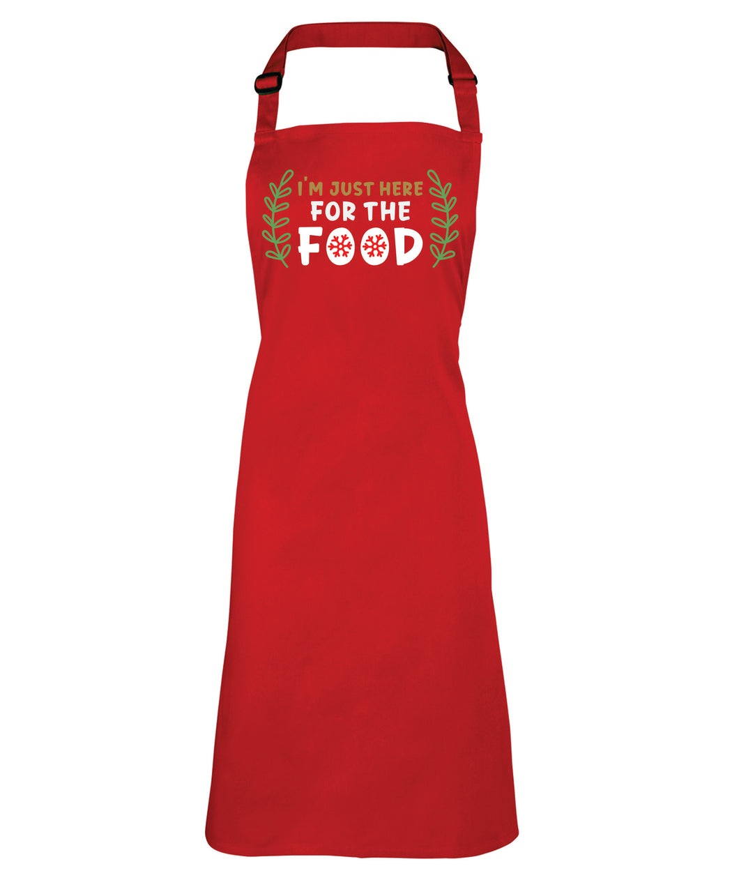 Christmas Apron (Just Here for the Food)
