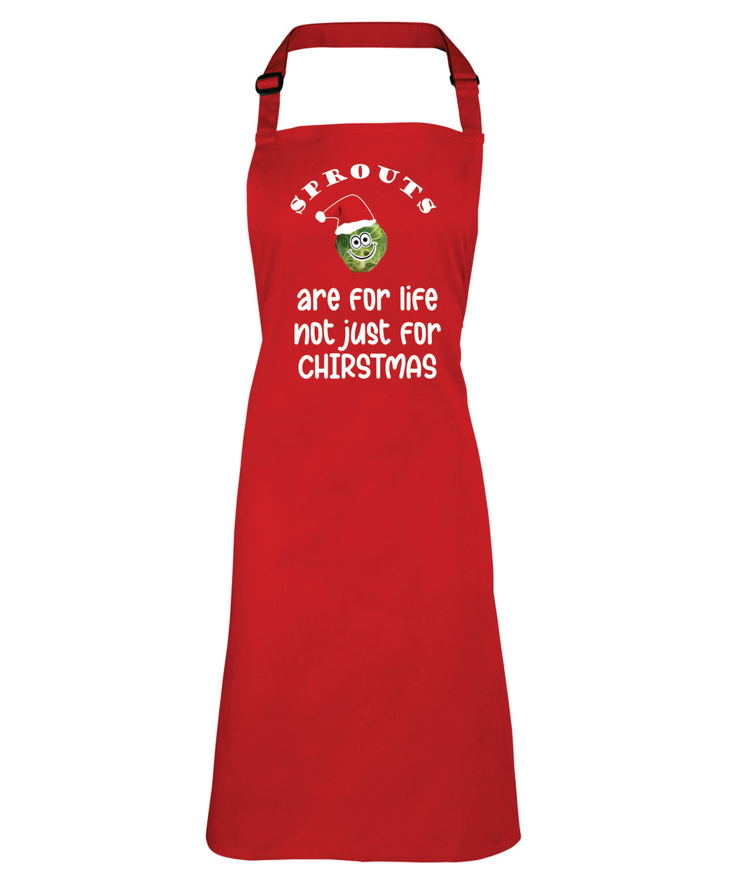 Christmas Apron (Sprouts are for Life )