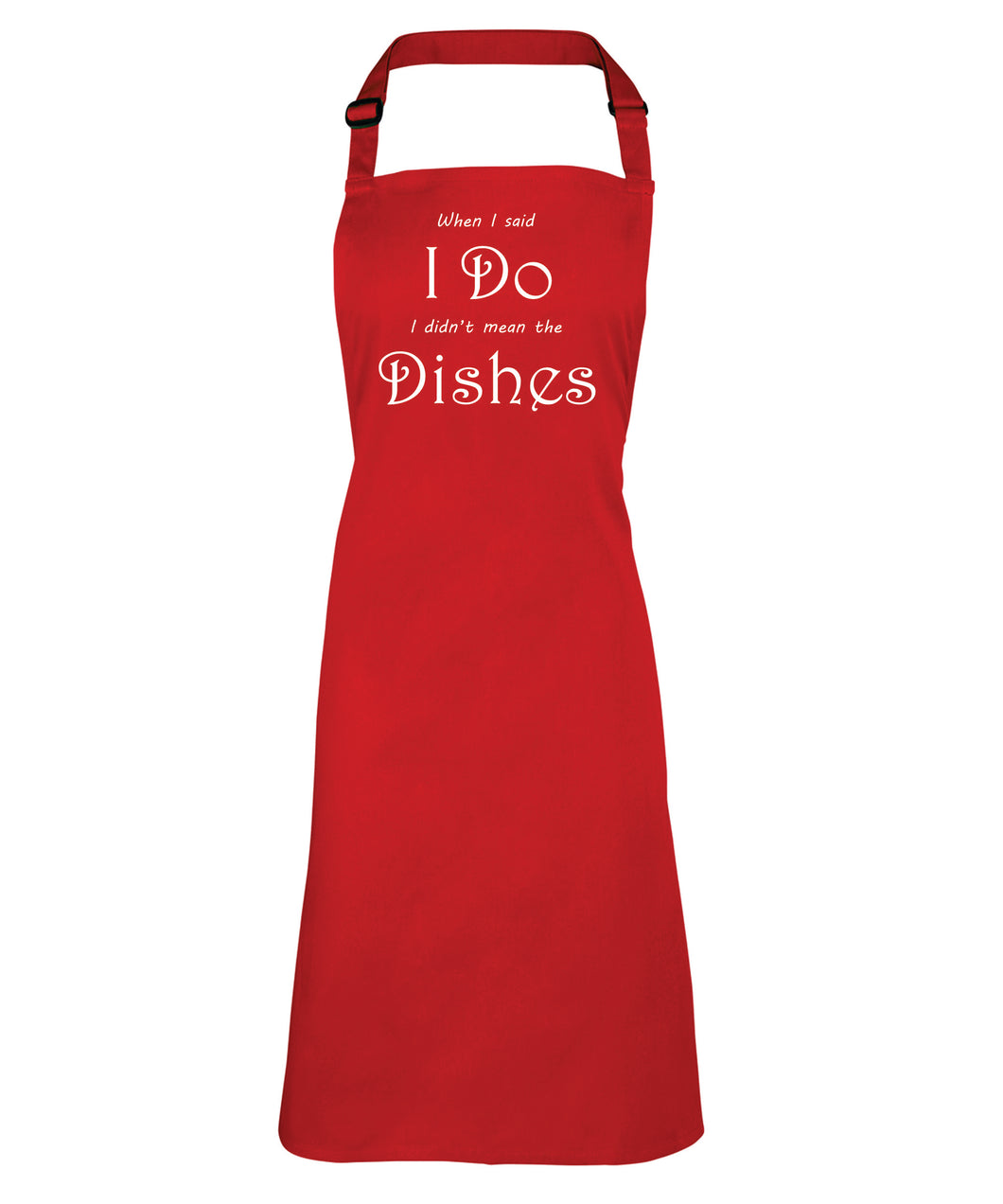 Christmas Apron (Not Doing the Dishes...)