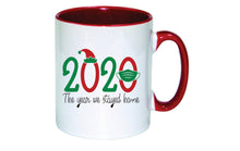 Load image into Gallery viewer, Personalised Christmas Mug (The Year We Stayed At Home)
