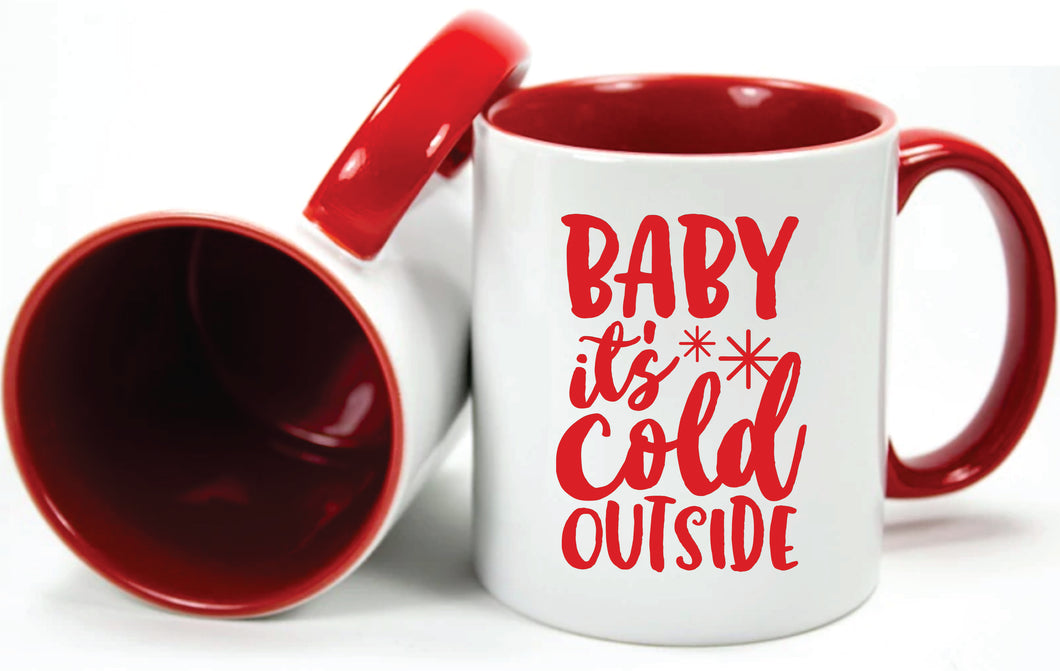 Christmas Mug (Baby Its Cold Outside)