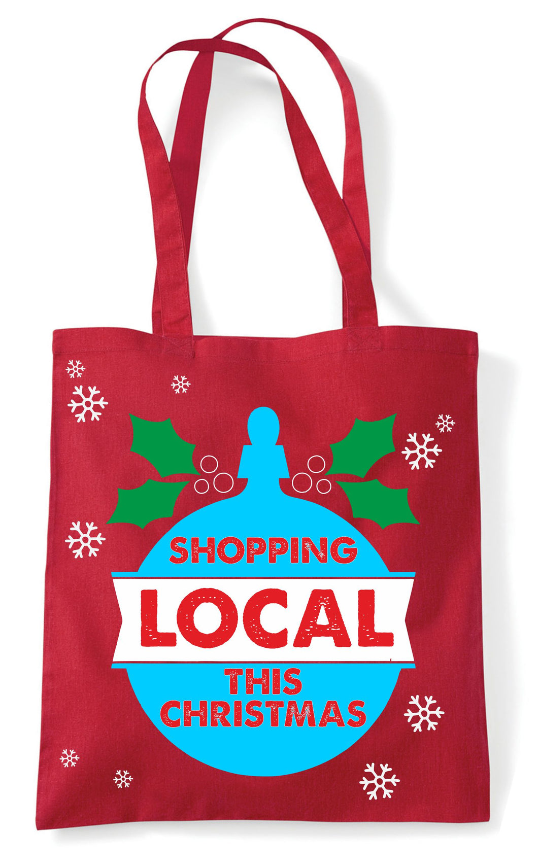 Christmas Tote Bag (Shop Local)