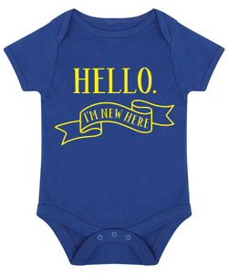 Hello, I'm New Here Baby Vest