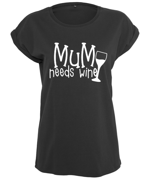 Mum Needs Wine T-Shirt