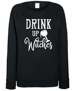 Women's "Drink Up Witches" Halloween Sweater