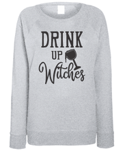 Load image into Gallery viewer, Women&#39;s &quot;Drink Up Witches&quot; Halloween Sweater
