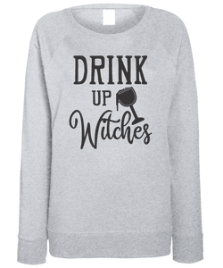 Women's "Drink Up Witches" Halloween Sweater