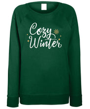 Load image into Gallery viewer, Women&#39;s Christmas Sweatshirt (Cozy Winter)
