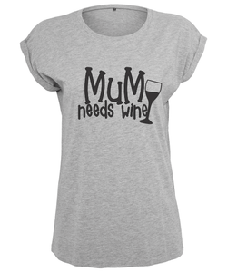 Mum Needs Wine T-Shirt