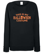 Load image into Gallery viewer, Women&#39;s &quot;This is My Halloween Costume&quot; Sweater
