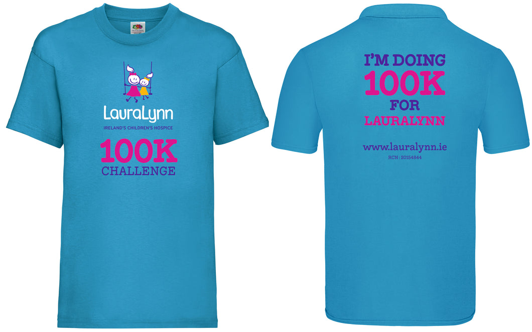 LauraLynn 100km Challenge Replica TShirt - Children