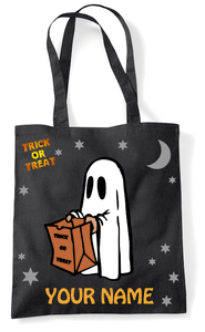 Little Ghost Personalised Halloween Bag