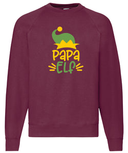 Men's Christmas Sweatshirt (Papa Elf)
