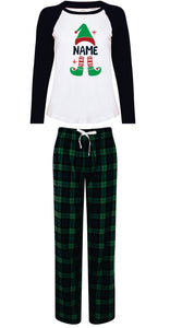 Men's Christmas Pyjama Set (Navy & Green)