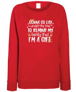 Men's Christmas Sweatshirt (I'm The Gift)