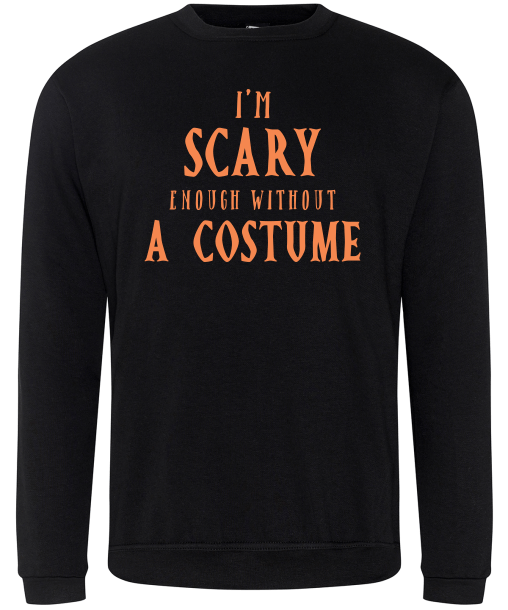 Men's I'm Scary Enough Halloween Sweater
