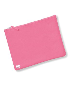 Personalised Zipped Pouch - Pink
