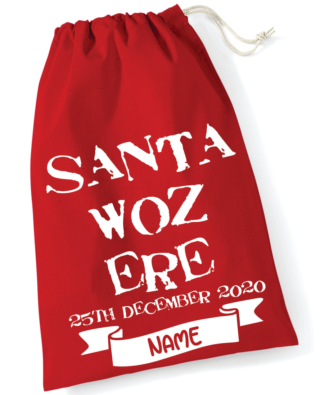 Santa / Gift Sack (Red Santa Woz 'Ere Design)