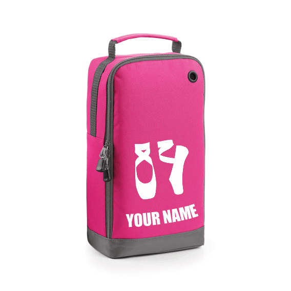 Personalised ballet shoe bag sales