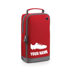 Red Personalised Shoe / Boot Bag