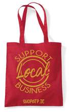Load image into Gallery viewer, Christmas Tote Bag (Shop Local)
