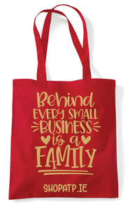 Christmas Tote Bag (Small Business Family)